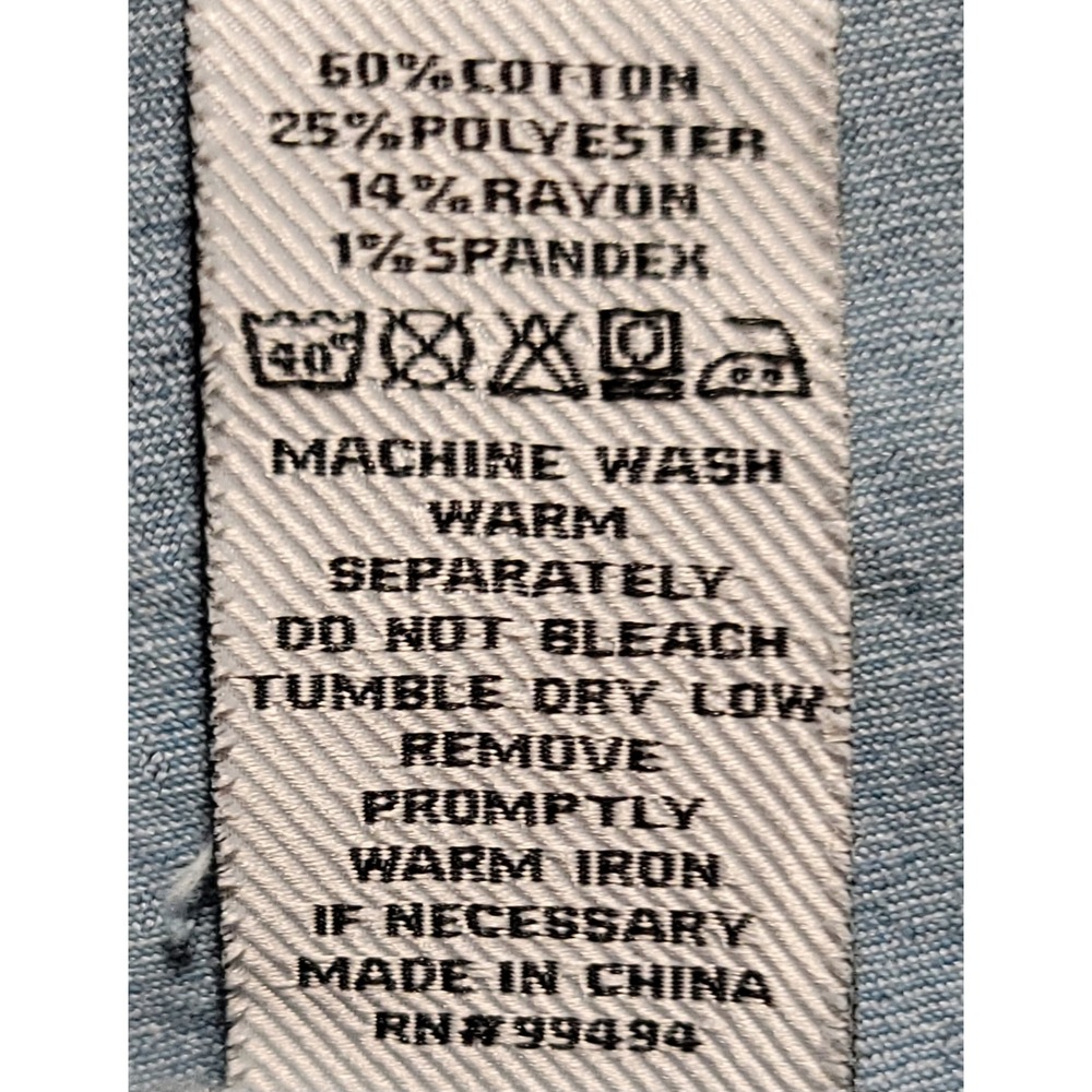 NWT Spoon Jeans Be Inspired Midi Denim Trench Paint Splatter Streetwear 1X - Picture 12 of 12